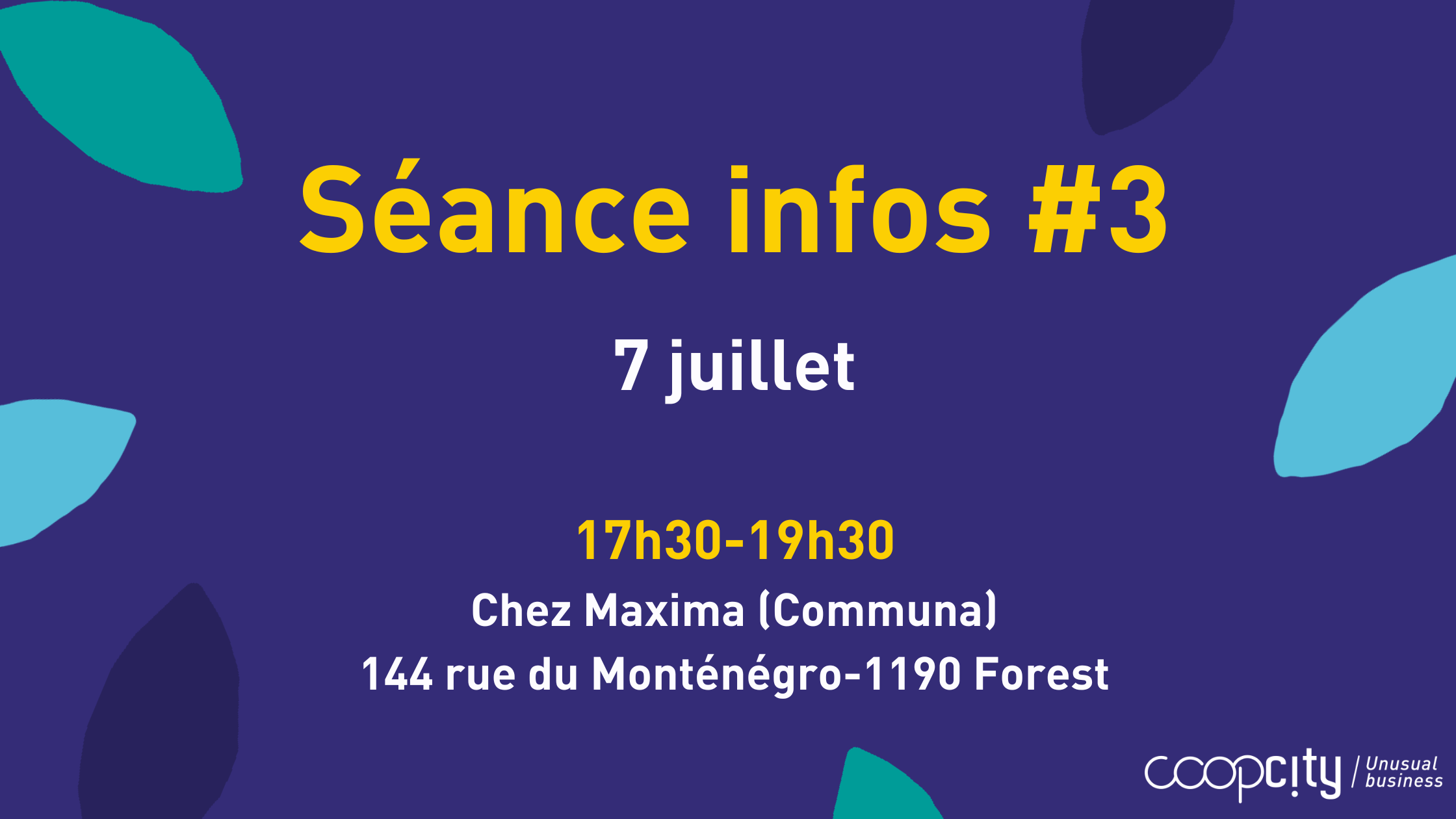 visuels séances d'infos 2022 visuels séances d'infos 2022
